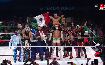 Hijo del Vikingo retiene el Megacampeonato en su debut en WWE; venció a Chad Gable en Worlds Collide