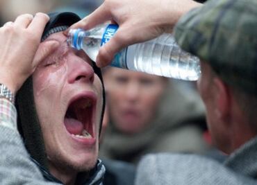 ¿Cuál es la diferencia entre gas lacrimógeno, gas pimienta y gas de extintor?