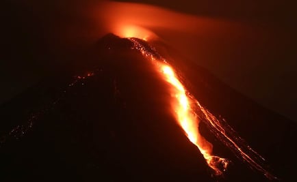 La comunidad más cercana al volcán