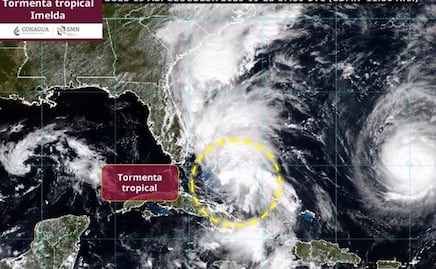 Se forma la tormenta tropical Imelda,  prevén se convierta en huracán; ¿afectará México? 