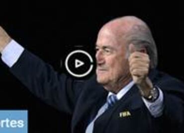 Reeligen a Joseph Blatter; príncipe Alí se retira de competencia