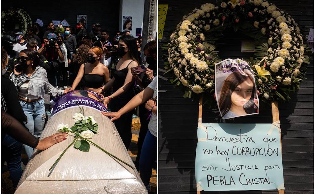 Funeral de Perla Cristal. Fotos: Gabriel Pano/ El Universal