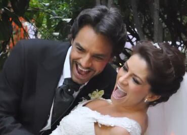 Eugenio Derbez y Alessandra celebran 10 años de casados; Vadhir hace "broma incómoda"