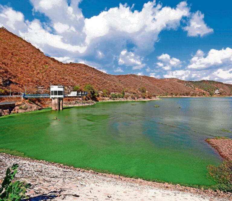 La presa de Valle de Bravo fue una de las primeras en donde se cancelaron las extracciones. Archivo EL Universal