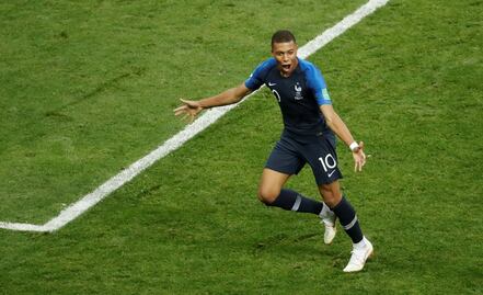 El histórico gol de Kylian Mbappé en la final de Rusia 2018