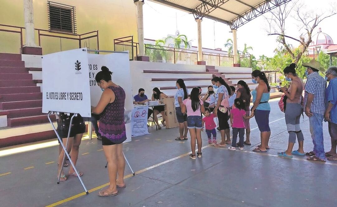 Baja participación se debió a que sólo se eligió gobernador, señaló consejera del IEEPCO. Foto: Archivo/EL UNIVERSAL.