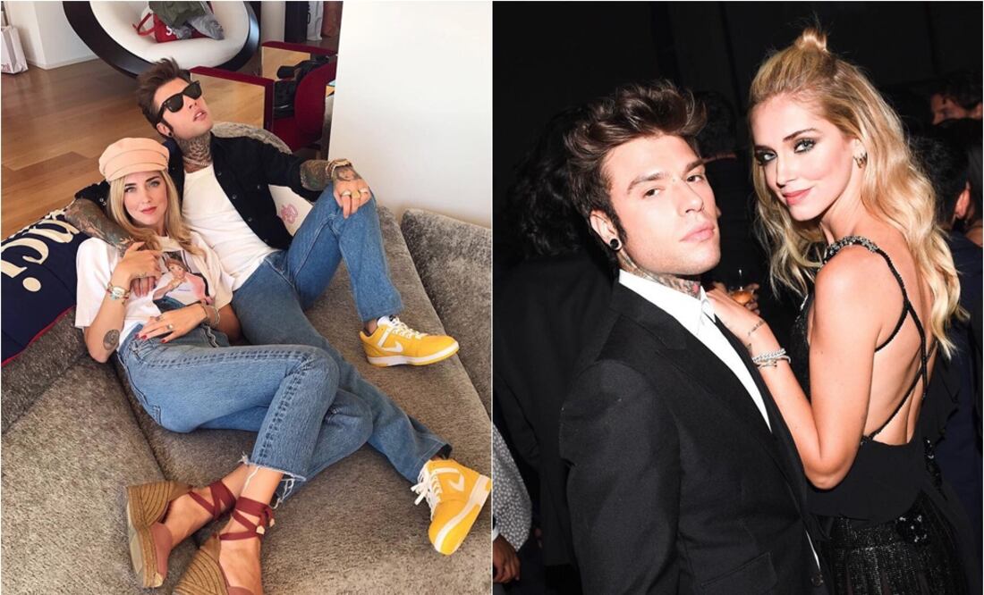 Chiara y Fedez se encuentran en la dulce espera