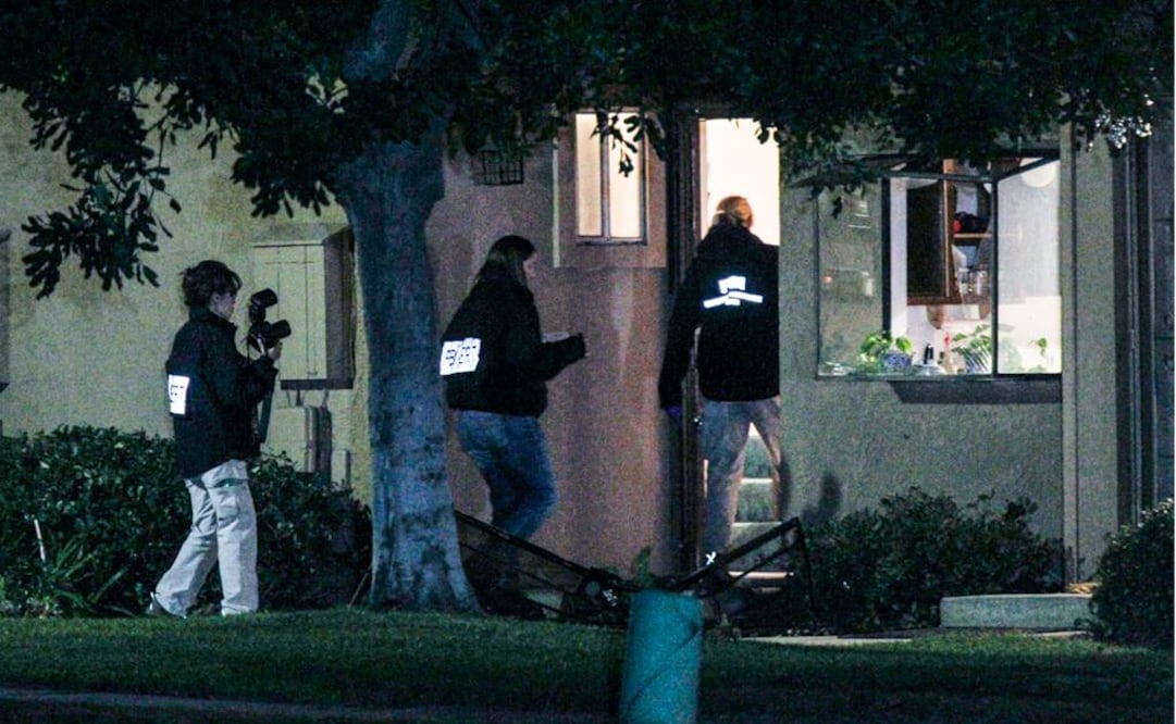 Esta madrugada, agentes federales y de la policía local allanaron por segundo día un domicilio en relación con la masacre en San Bernardino (Foto: AP)
