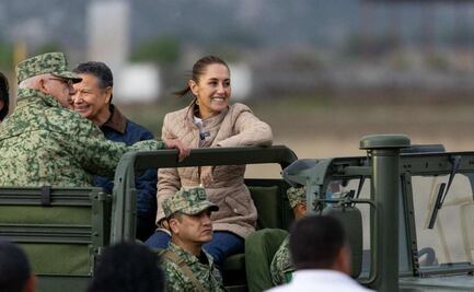 Sheinbaum da banderazo a trabajos del Tren México-Pachuca; prevé que esté listo en un año seis meses
