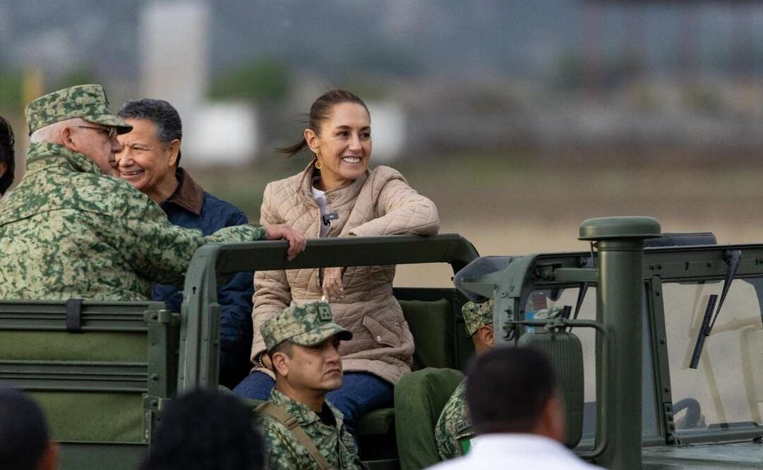 Claudia Sheinbaum Pardo encabezó el Arranque de Obras del Tren México - Pachuca, en Pachuca de Soto, Hidalgo. Foto: Hugo Salvador/EL UNIVERSAL