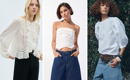 Blusas y camisas blancas para tus outfits de primavera
