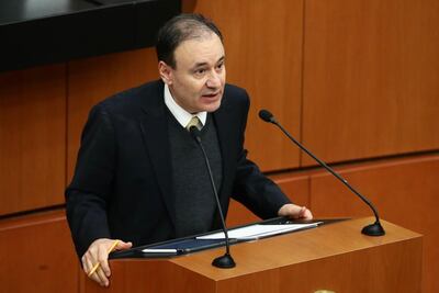 Durazo comparece ante comisiones del Senado