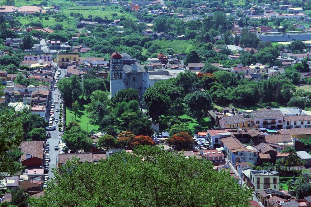 La Parroquia y Ex Convento del Divino Salvador es el corazón del Pueblo Mágico de Malinalco Foto: Istock