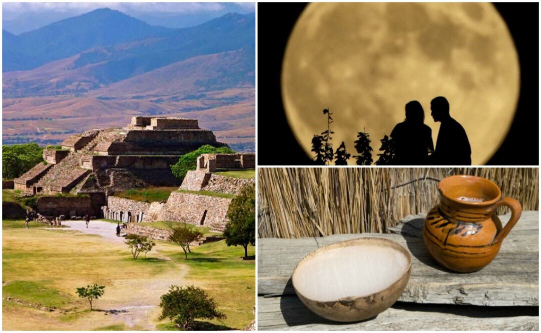 Realiza una caminata a la luz de la luna llena. Sube al basamento La Espira en la zona arqueológica de Cacaxtla y Xochitécatl y después refréscate con un un pulque. (Foto: Cortesía Turismo de Tlaxcala)