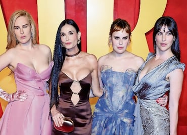 Hijas de Demi Moore le dedican emotivas palabras por su cumpleaños