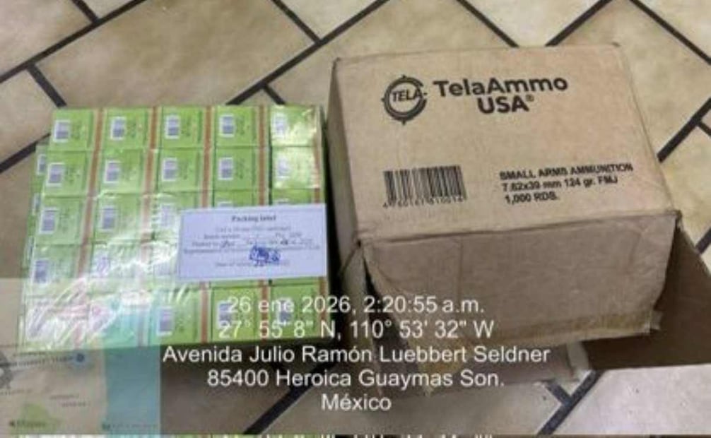 Aseguramiento en Sonora por parte de Marina. Foto: Especial