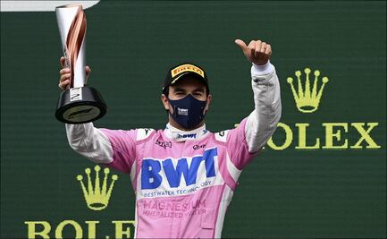 ¿Cuántos podios tiene en su cuenta 'Checo' Pérez en la Fórmula Uno?