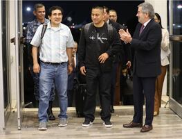 FOTOS: Regresan mexicanos secuestrados por rebeldes hutíes en el Mar Rojo