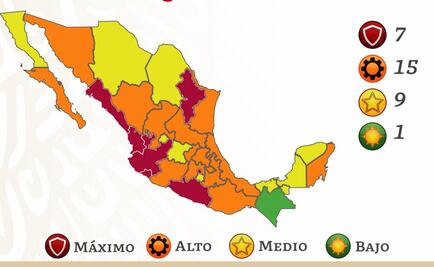 CDMX anuncia semáforo naranja; Salud federal lo pone rojo