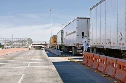 Se pierden mil 683 mdd por cargas que no cruzan a EU