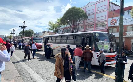 Acuerdan aumento de tarifa del transporte público en Edomex