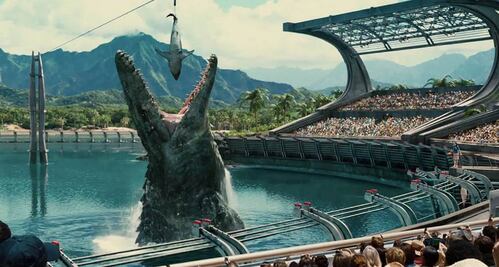 "Jurassic World", la más taquillera