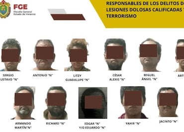 Acusan de terrorismo a 13 personas en Veracruz; fueron detenidos tras enfrentamiento por control minero