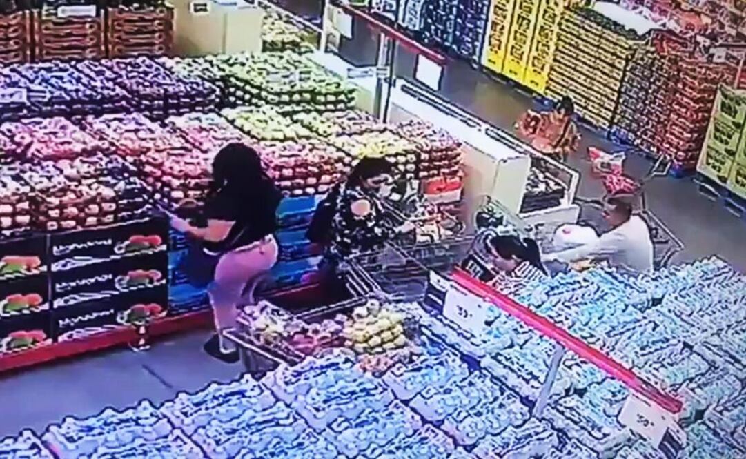 Así es el modus operandi de los carteristas en el súper