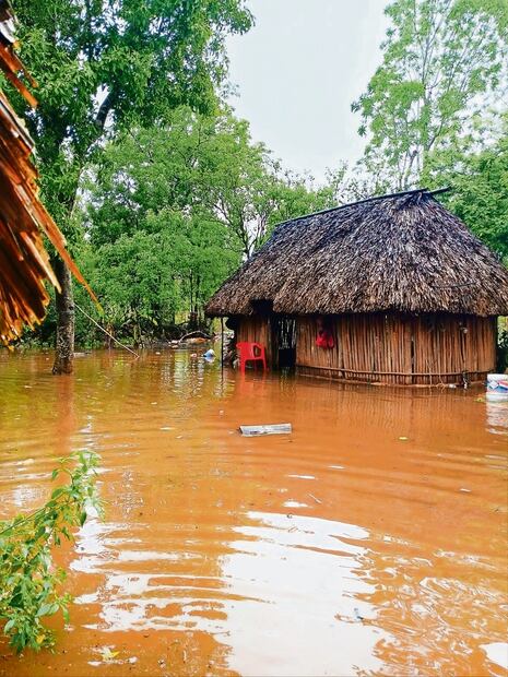 En Yucatán, algunos municipios han presentado severas inundaciones principalmente en la costa y en el oriente y sur del estado. Foto Especial