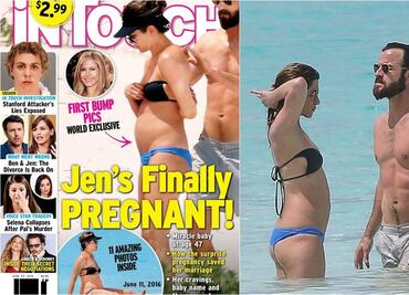 ¿Aniston embarazada?; representante lo niega