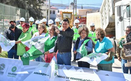 Ricardo Gallardo pone en marcha obras de remodelación de unidad habitacional El Marqués