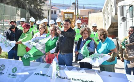Ricardo Gallardo pone en marcha obras de remodelación de unidad habitacional El Marqués