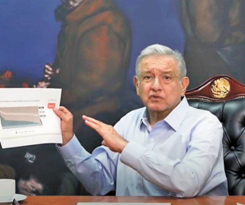 En su mensaje dominical, el presidente Andrés Manuel López Obrador indicó que con el fin de cuidar a los niños y a sus familias se optó porque el regreso a clases fuera a distancia, “ya habrá tiempo para volver a las aulas”, aseguró. FOTO TOMADA DE VIDEO