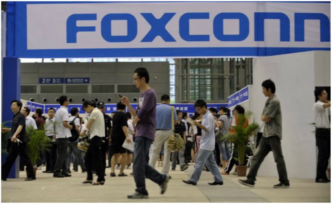 Foxconn es considerada como el mayor fabricante de electrónica por contrato del mundo. Foto: Archivo