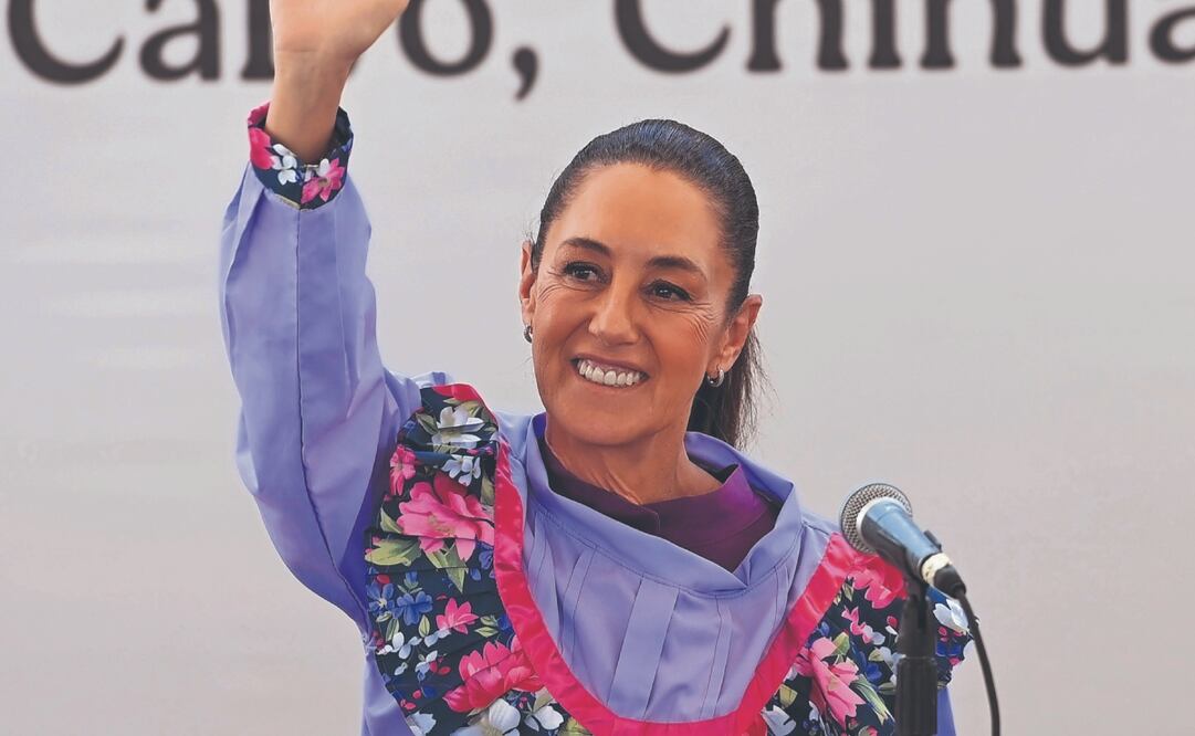 La Presidenta destacó que también arranca el programa de Caminos Artesanales. Foto Especial