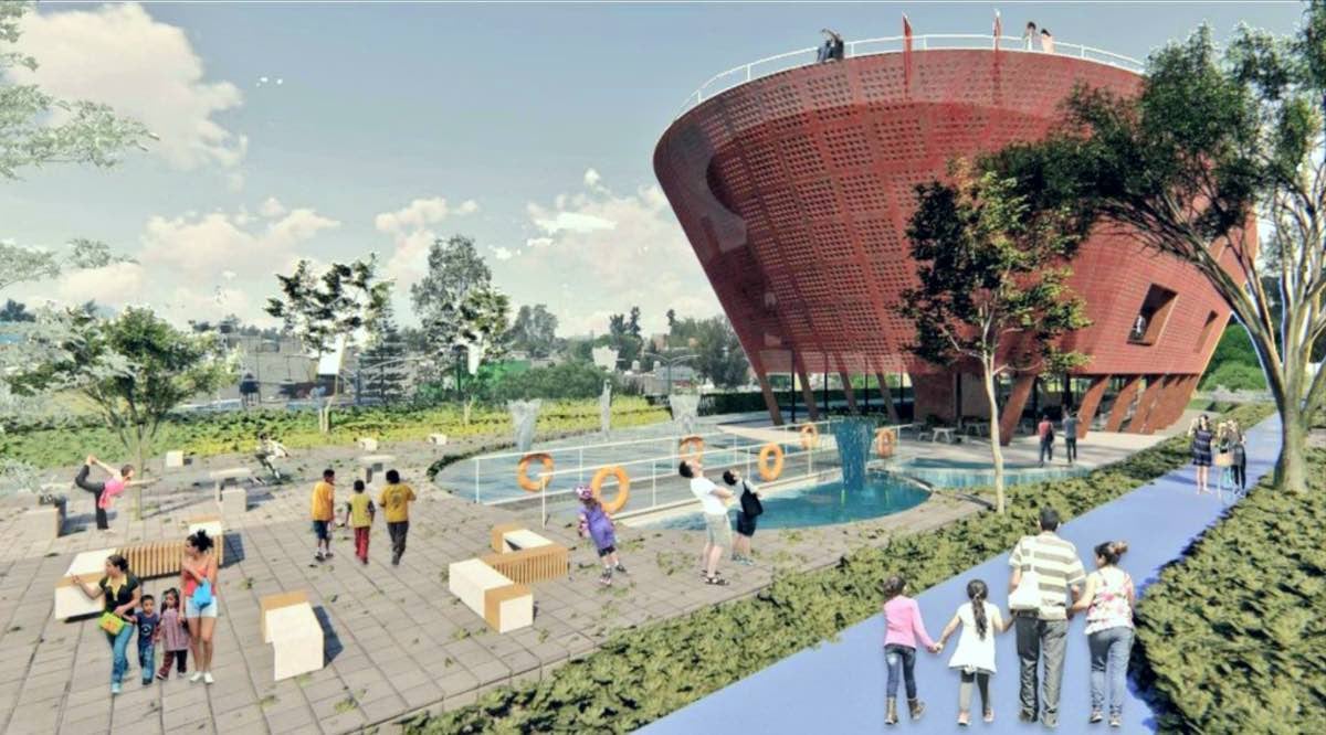 Pronto se inaugurará dentro del Barco Utopía el primer acuario virtual en Iztapalapa. Foto: Twitter @ClaraBrugadaM