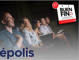 El Buen Fin 2025: estas son las ofertas especiales de Cinépolis del 13 al 17 de noviembre