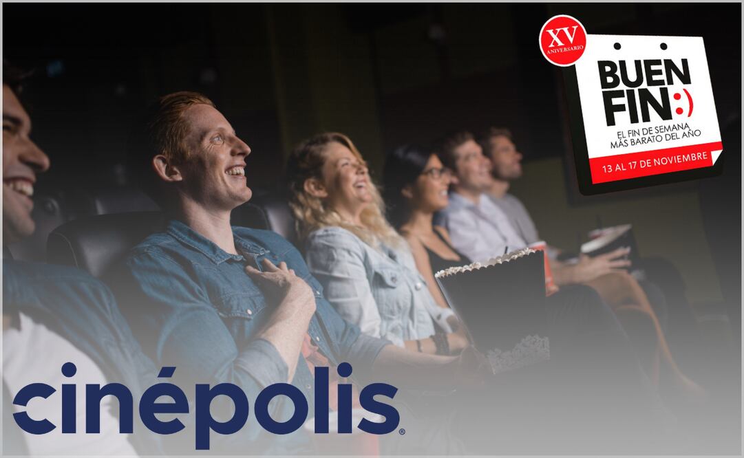 Cinépolis se une a la lista de negocios participantes de El Buen Fin 2025 con descuentos para sus socios. Foto: Canva