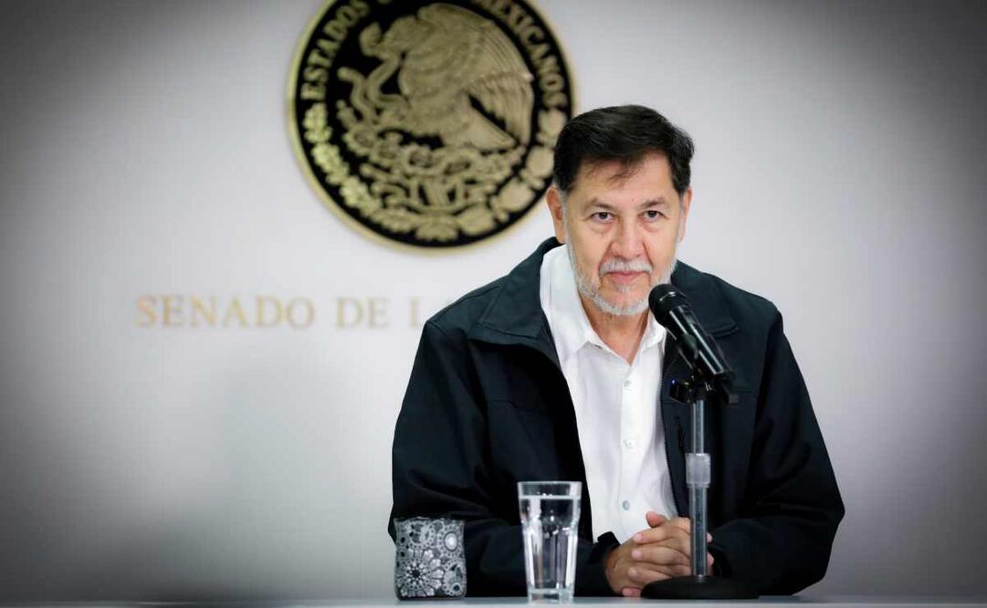 Presidente del Senado, Gerardo Fernández Noroña. Foto: Especial.