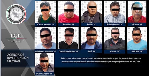 Caen 28 presuntos secuestradores en diversos operativos en Edomex, CDMX y Morelos