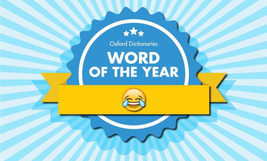Las palabras finalistas que acompañan al emoticon ganador son: Ad blocker, Brexit, Dark web, On fleek, lumbersexual, refugiado, economía colaborativa y They