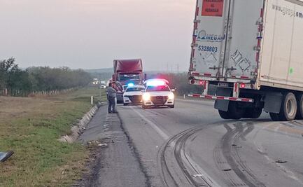 Mueren 3 personas en accidente en carretera Monterrey-Nuevo Laredo; niña de 3 años, una de las víctimas