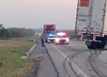 Mueren 3 personas en accidente en carretera Monterrey-Nuevo Laredo; niña de 3 años, una de las víctimas