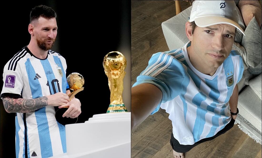 Kutcher se tomó el tiempo para dedicarle unas emotivas palabras a La Pulga. FOTO: ESPECIAL