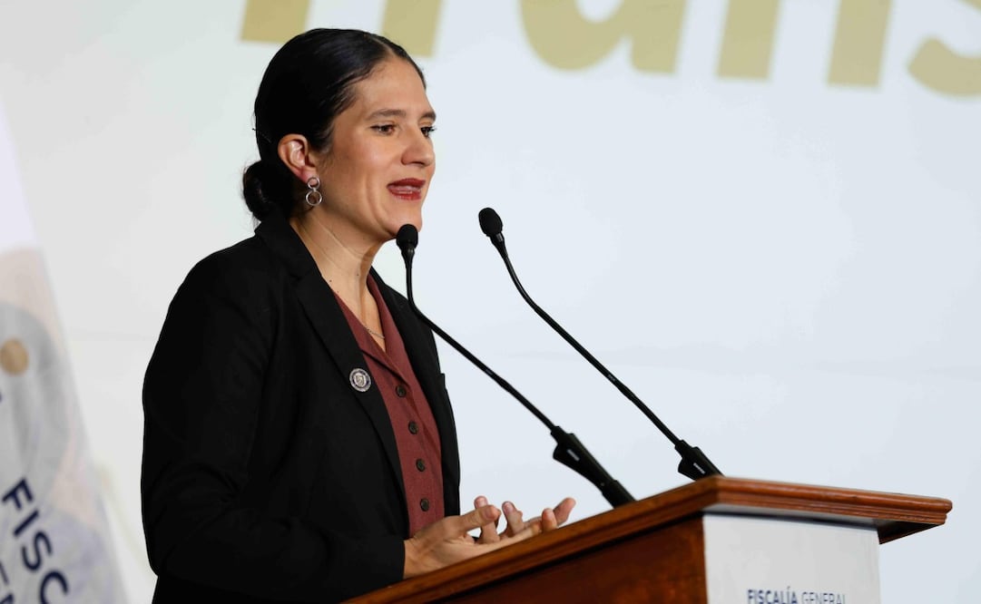 Bertha Alcalde, fiscal de la CDMX destacó la reducción de delitos de alto impacto. Foto: Diego Simón Sánchez / El Universal
