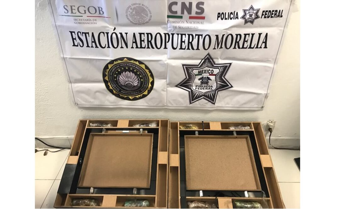 La droga fue puesta a disposición del Agente del Ministerio Público Federal. /Especial