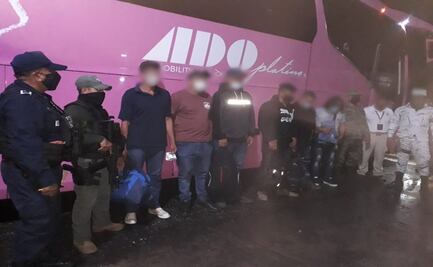 Rescatan a 151 migrantes en Veracruz; 82 viajaban hacinados