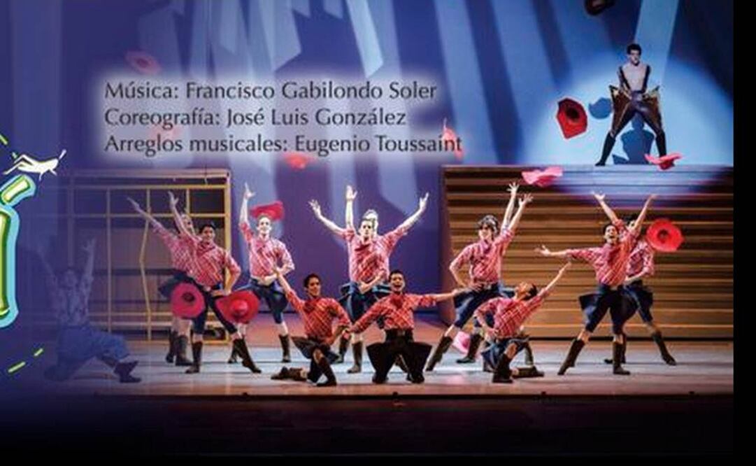 El programa incluirá temas como: "Cri-Crí", "El ratón vaquero", "Di ¿por qué?", "Llueve", "Negrito sandia", "Negrito bailarín", "La marcha de las canicas", "Chong Ki Fu" y "Cocuyito playero", entre otros. FOTO: Twitter/@CNDanzaMX.