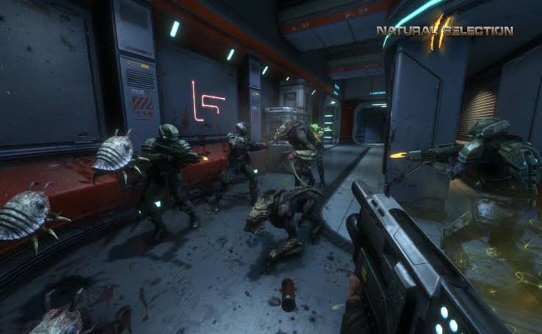 Es un juego de disparos en primera persona 