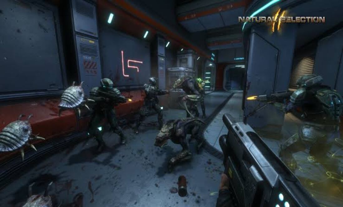 Es un juego de disparos en primera persona